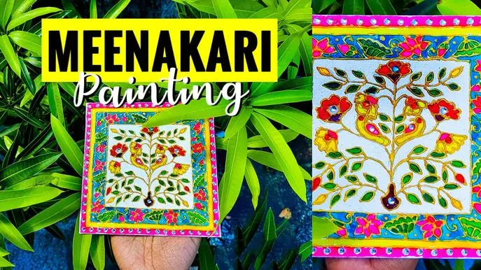 MeenaKari Painting: Ancient Persian art and Relief Painting